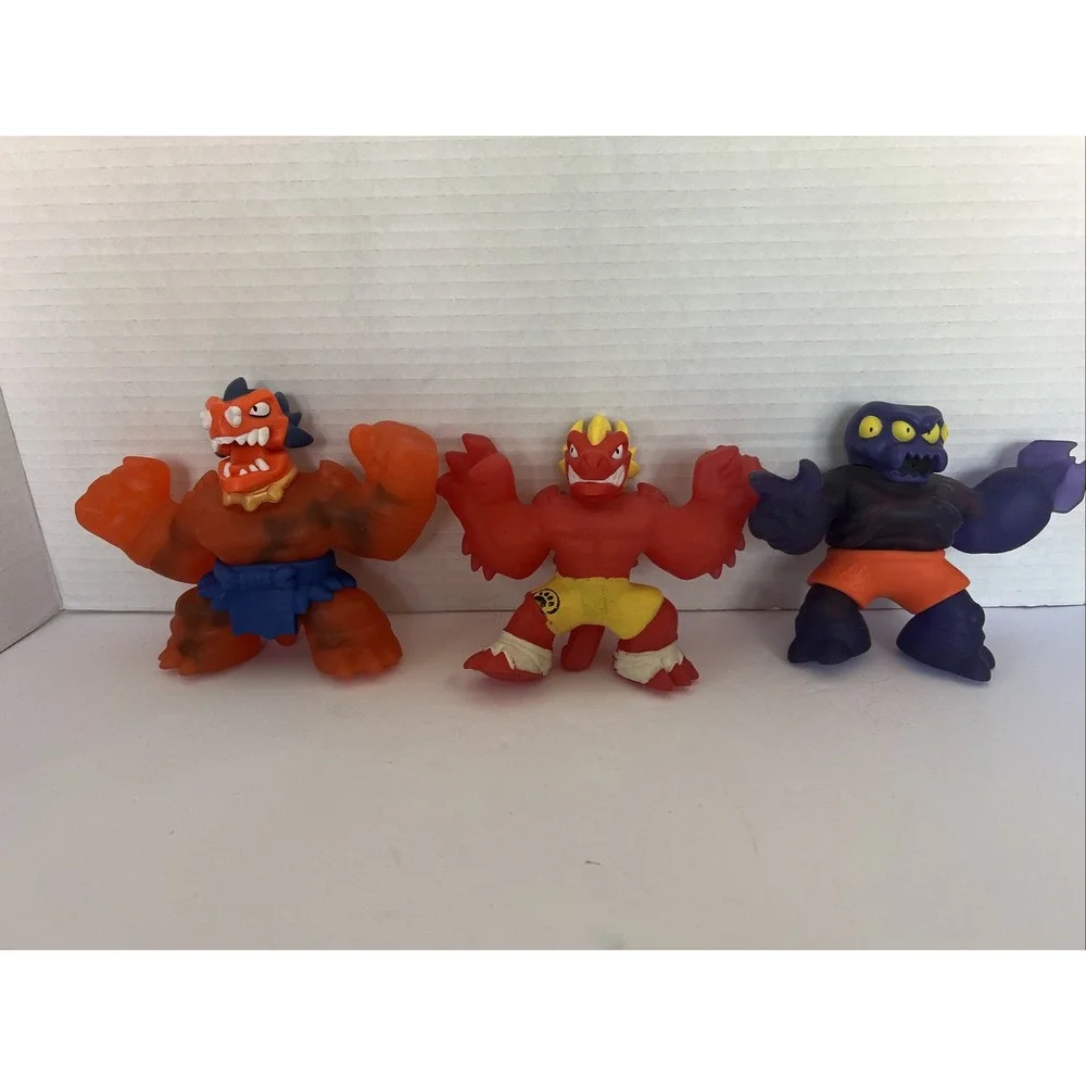 Goo Jit Zu Heroes Lot of 3 Figures
